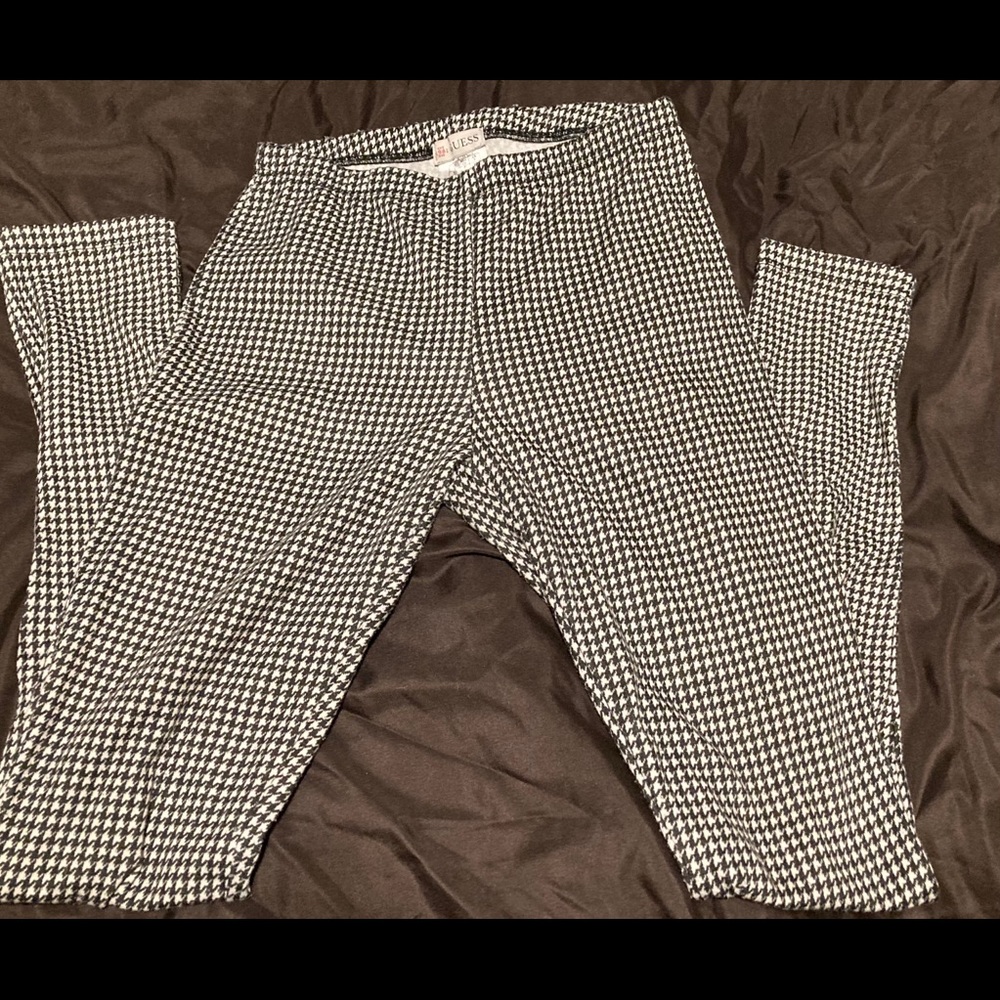 Checkered guess leggings